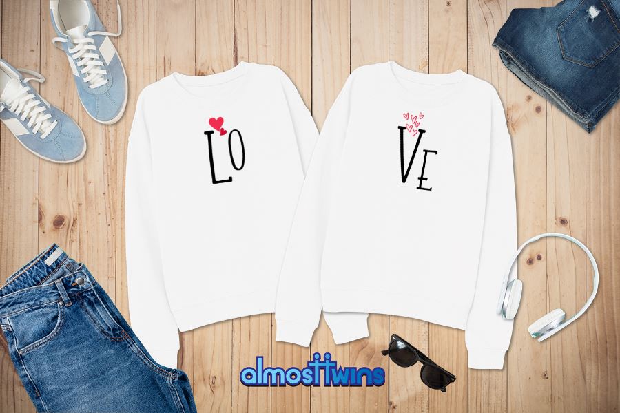 Lo Ve matching sweatshirts set